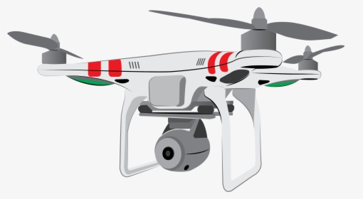 Drone Png Free Download - Drone Illustration Png, Transparent Png, Transparent PNG