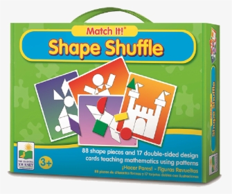 Learning Journey Shape Shuffle - Shape Shuffle, HD Png Download, Transparent PNG