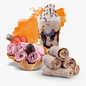 Ice Cream Roll - Sorvete Na Chapa Png, Transparent Png, Transparent PNG