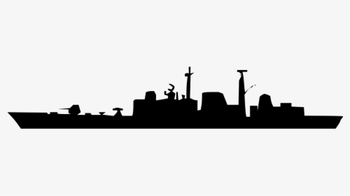 Fileroyal Navy Type 42 Destroyer Batch 3 Silhouette - Type 22 Frigate Silhouette, HD Png Download, Transparent PNG