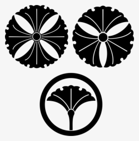 Flower,leaf,monochrome Photography - Japanese Motifs Png, Transparent Png, Transparent PNG