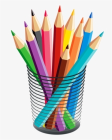 Tubes Ambiances Déco - Color Pencil Vector, HD Png Download, Transparent PNG