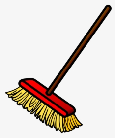 Clipart Broom - Broom Black And White, HD Png Download, Transparent PNG