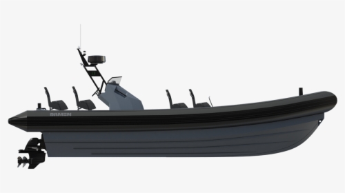 The Damen Rhib Is Designed For High-speed Patrol Duties - Rib Boat Side View, HD Png Download, Transparent PNG