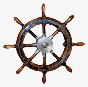 Transparent Timon De Barco Png - Boat Wheel Transparent, Png Download, Transparent PNG