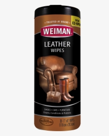 Weiman Leather Wipes - Leather Cleaner Wipes, HD Png Download, Transparent PNG