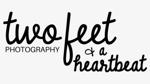 Two Feet And A Heartbeat Photography - Calligraphy, HD Png Download, Transparent PNG