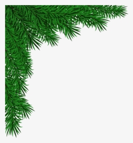 Pine Transparent Png Clip - Transparent Christmas Corner Png, Png Download, Transparent PNG