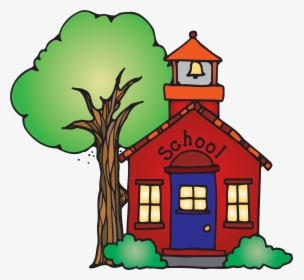 School Free Download On - Schoolhouse Clipart, HD Png Download, Transparent PNG