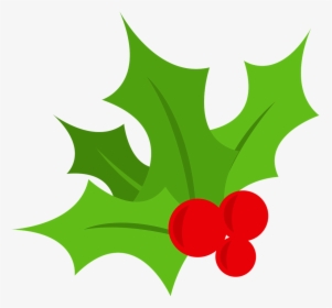 Holly Christmas Tree Berry Free Picture - Holly Leaf Transparent Background, HD Png Download, Transparent PNG