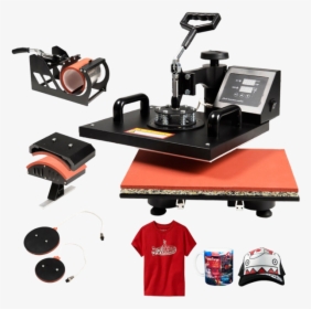 Ghp 5 In 1 Heating Thermocouple Heat Press Machine - Sublimation 5 In 1 Machine Png, Transparent Png, Transparent PNG