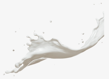 Milk Drop Png - Transparent Milk Splash Png, Png Download, Transparent PNG