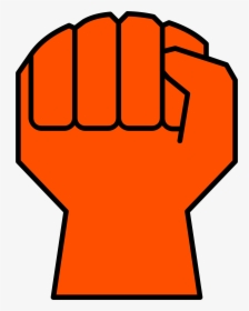 Transparent Fist Clipart Png - Fists Clenched Clip Art, Png Download, Transparent PNG