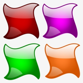 Glossy Shapes-1 Clip Arts - Different Shapes Cliparts, HD Png Download, Transparent PNG