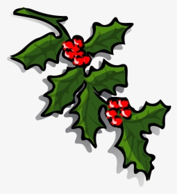 Holly Sprigs Clip Art, HD Png Download, Transparent PNG