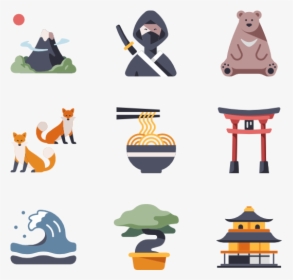 Japan Icons, HD Png Download, Transparent PNG