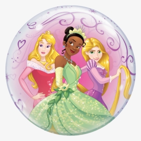 Transparent Disney Princesses Png - Disney Princess Bubble Balloon, Png Download, Transparent PNG