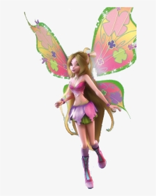 Winx Club Flora China Doll, HD Png Download, Transparent PNG
