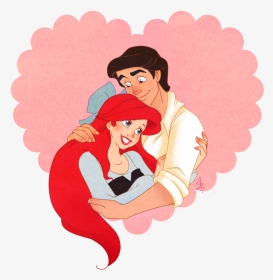 Little Mermaid And Eric Png, Transparent Png, Transparent PNG