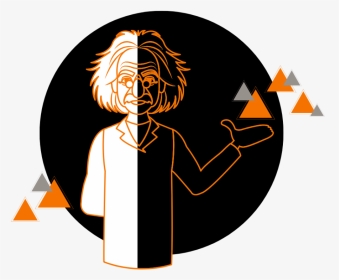 Albert Einstein - Illustration, HD Png Download, Transparent PNG