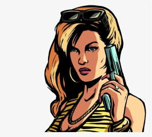 Grand Theft Auto Liberty City Stories Girl, HD Png Download, Transparent PNG
