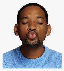 Will Smith Kiss Face, HD Png Download, Transparent PNG