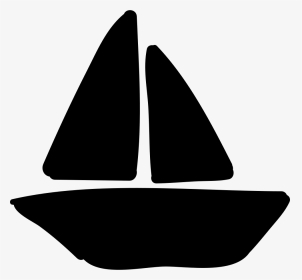 Sailboat - Perahu Layar Icon, HD Png Download, Transparent PNG