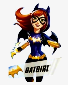 Dc Superhero Girls Batgirl Dibujo, HD Png Download, Transparent PNG