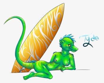 Realistic Water Dragon Clipart - Illustration, HD Png Download, Transparent PNG
