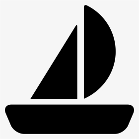 Sailing Boat With Veils - Sagoma Barca A Vela, HD Png Download, Transparent PNG