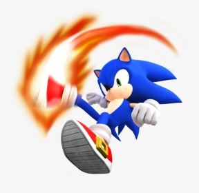 Sonic The Hedgehog Kick, HD Png Download, Transparent PNG