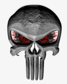Punisher Music Png Logo - Punisher Skull Flame Logo, Transparent Png, Transparent PNG