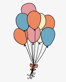 Doodle Balloon Bundle Transparent, HD Png Download, Transparent PNG