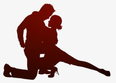 Transparent Romantic Couple Dancing Clipart, Romantic - Silhouette, HD Png Download, Transparent PNG