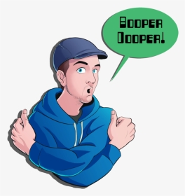 Jacksepticeye Transparent Cap - Cartoon, HD Png Download, Transparent PNG