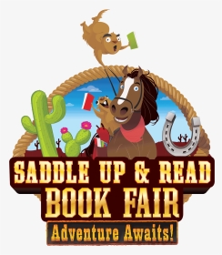 Wild West Book Fair Clipart Royalty Free Library 28 - Scholastic Book Fair Saddle Up And Read, HD Png Download, Transparent PNG