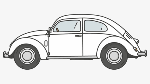 Volkswagen Clipart Black And White, HD Png Download, Transparent PNG