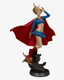 Artgerm Supergirl Statue, HD Png Download, Transparent PNG