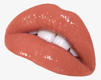 #lips #lipgloss #gloss #glossy #glossylips #makeup - Tongue, HD Png Download, Transparent PNG