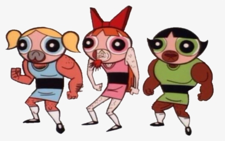 #tumblr #chicassuperpoderosas - Powerpuff Girls Imposters, HD Png Download, Transparent PNG
