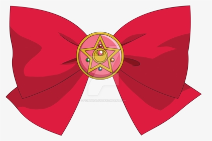 Star Wand With Ribbon Clipart Image Freeuse Library - Sailor Moon Brooch Bow, HD Png Download, Transparent PNG