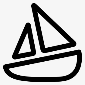 Sinking Sailboat - Sign, HD Png Download, Transparent PNG