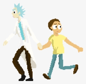 Edward Elric Morty Smith Rick Sanchez Summer Smith - Rick And Morty Transparent Gif, HD Png Download, Transparent PNG