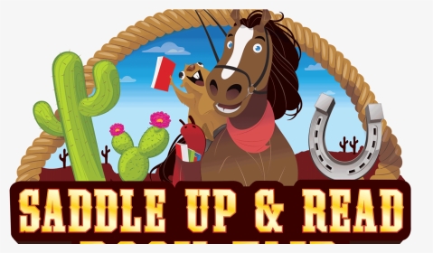 Saddle Up And Read Clipart, HD Png Download, Transparent PNG