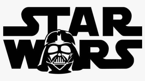 Pegatina Star Wars Darth Vader - Stencil, HD Png Download, Transparent PNG