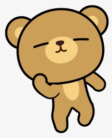 Coffee Bear Animated Stickers Messages Sticker-4 - Teddy Bear, HD Png Download, Transparent PNG