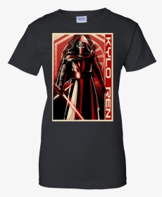 Kylo Ren Poster T Shirt & Hoodie - T-shirt, HD Png Download, Transparent PNG