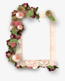 Decorative Flower Picture Frame, HD Png Download, Transparent PNG