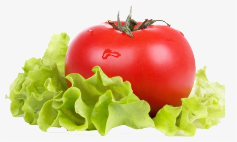 Vegetable Green Leaves Png Transparent Background - Tomato And Lettuce, Png Download, Transparent PNG