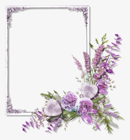 Frame Digital Scrapbooking Flowers, HD Png Download, Transparent PNG